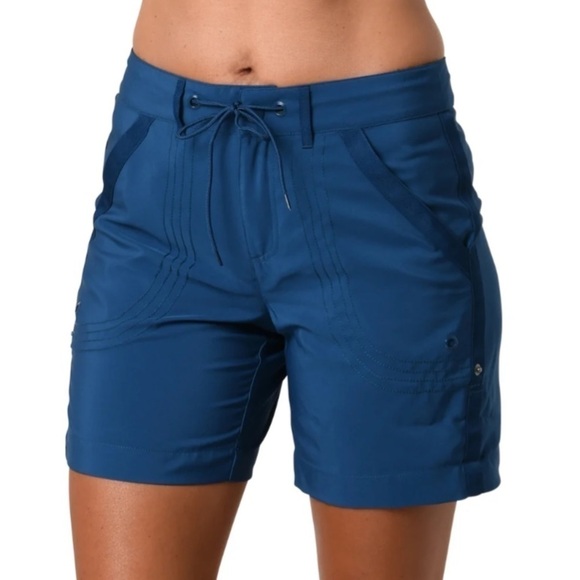Jantzen Pants - NWT Jantzen Adjustable Solid Rolled Bermuda Walking Shorts Rockin’ Moroccan